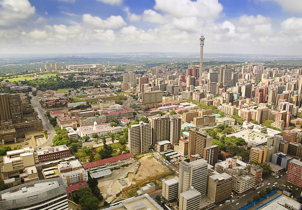 Johannesburg i Sydafrika