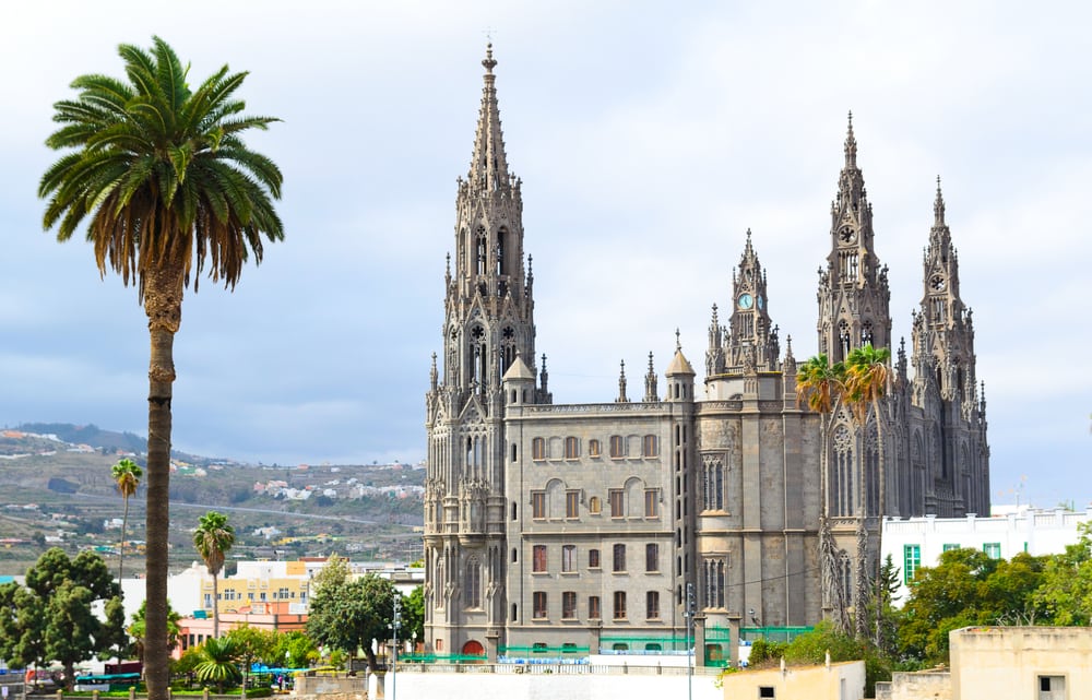Bautista kirken i San Juan - Gran Canaria i Spanien