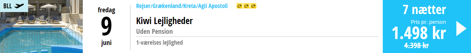 Agii Apostoli på Kreta i Grækenland