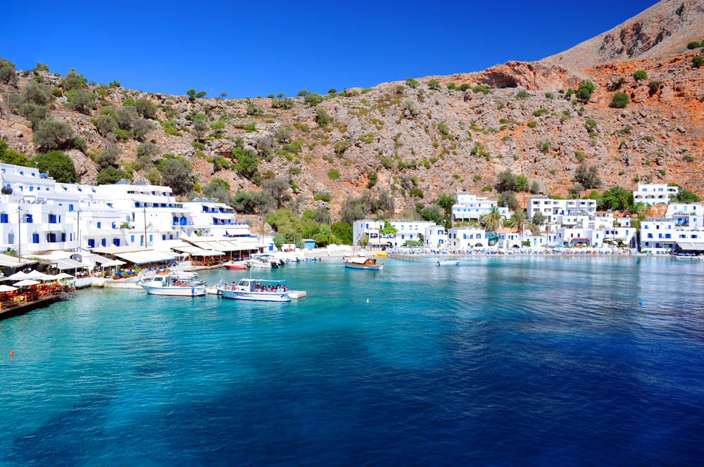 Loutro - Kreta i Grækenland