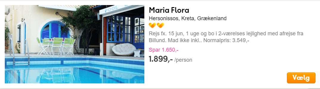 Hersonissos, Kreta Grækenland