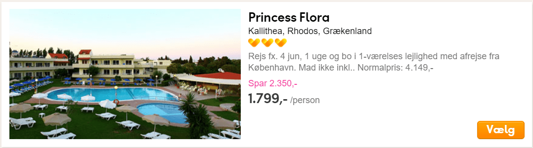Kallithea, Rhodos, Grækenland