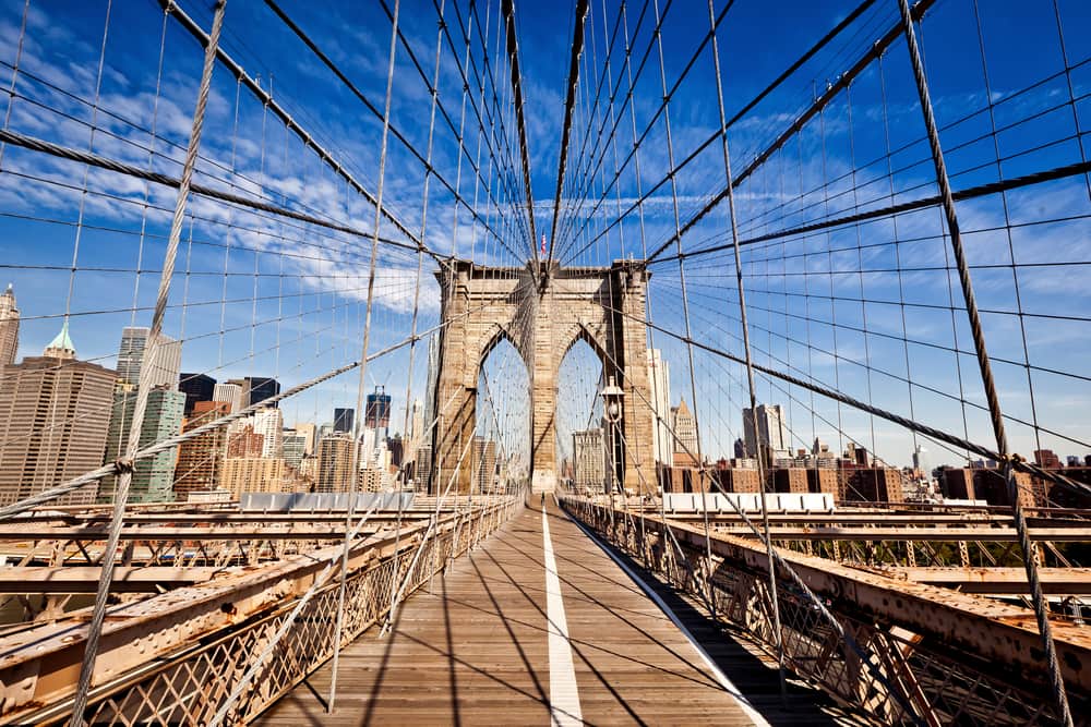 Brooklyn Bridge - New York i USA
