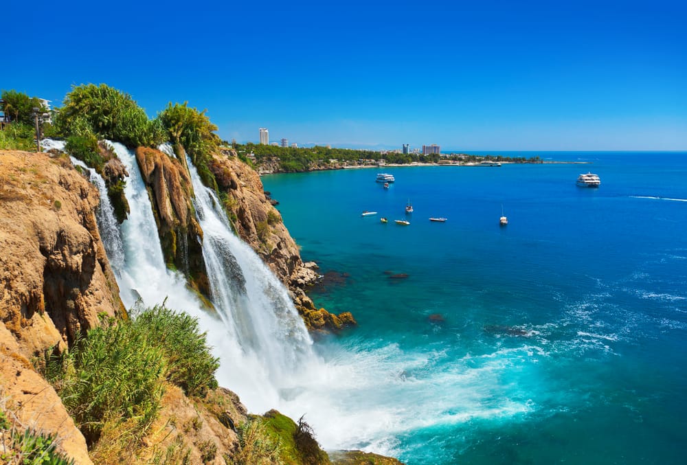 Duden vandfaldet - Antalya i Tyrkiet