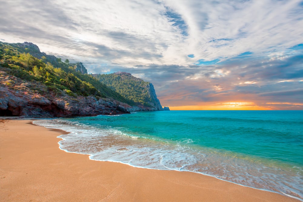 Kleopatra stranden - Antalya i Tyrkiet