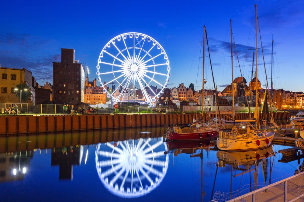 Pariserhjul - Gdansk i Polen