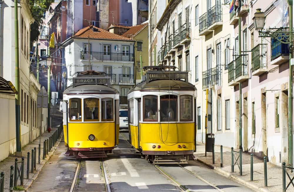 Sporvogne i Lissabon - Portugal