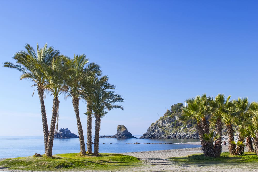 Almunecar - Costa del Sol i Spanien