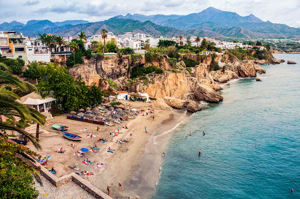 Nerja - Costa del Sol i Spanien