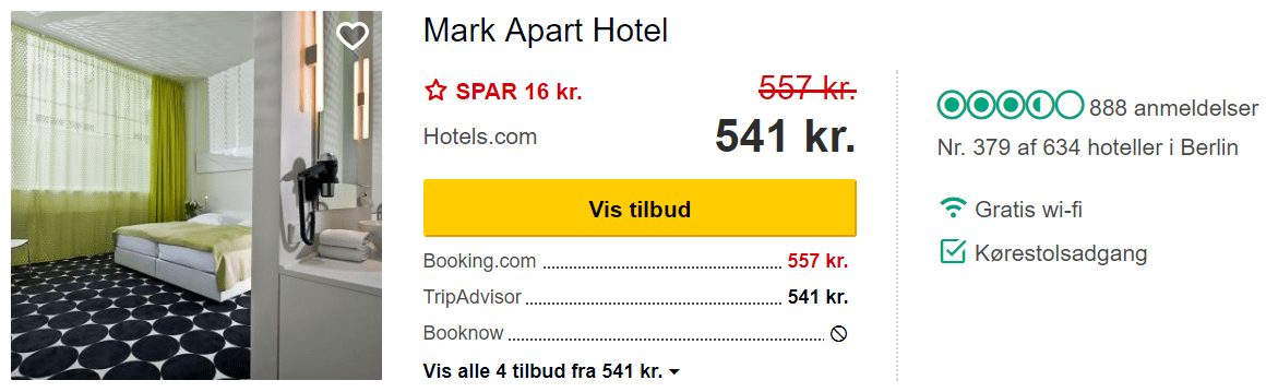 Mark Apart Hotel - Berlin i Tyskland