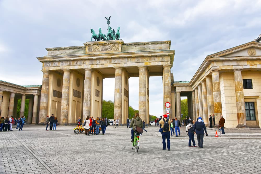 Brandenburger Tor - Berlin i Tyskland