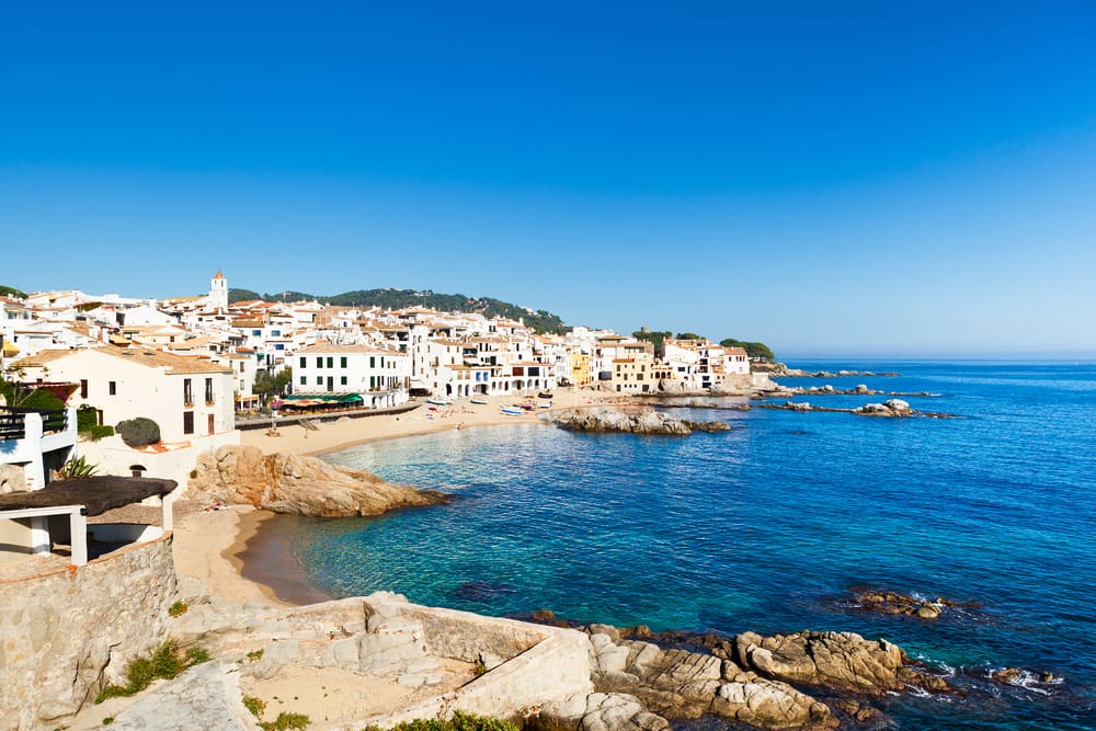 Calella de Palafrugell - Costa Brava i Spanien
