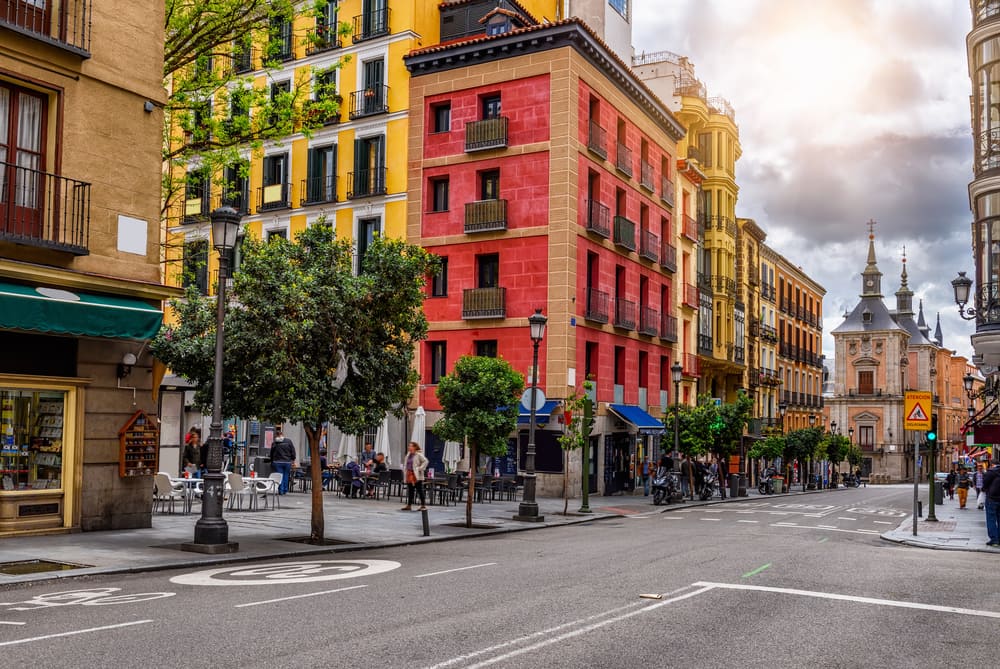 Calle Mayor - Madrid i Spanien