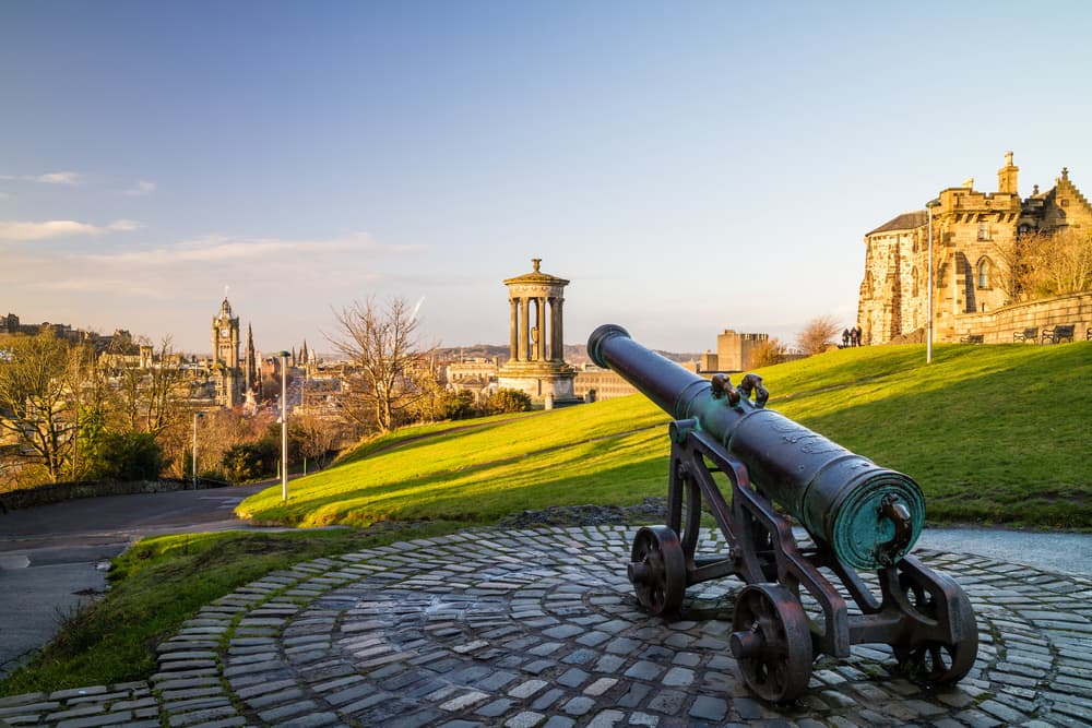 Calton Hill - Edinburgh i Skotland