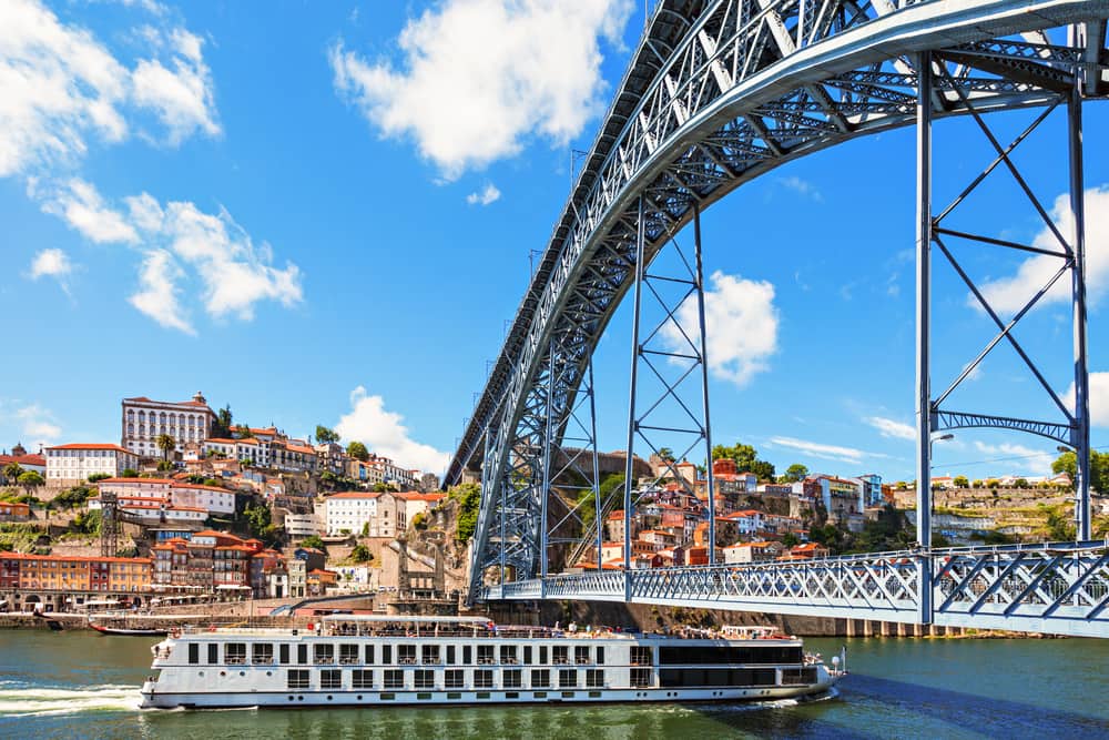 Dom Luis broen i Porto - Portugal