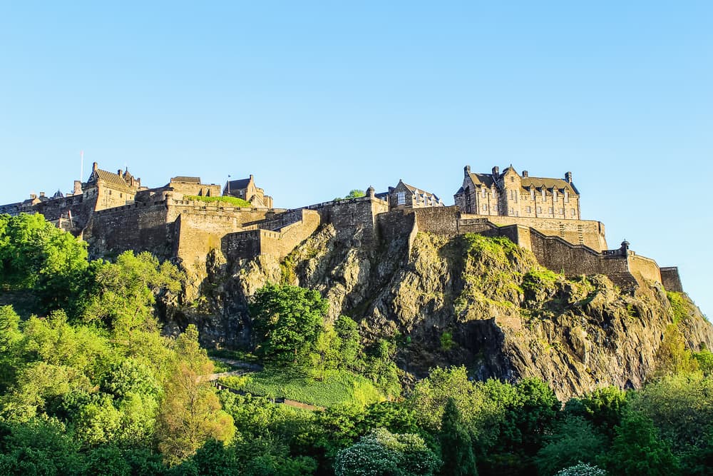 Edinburgh Castle - Edinburgh i Skotland
