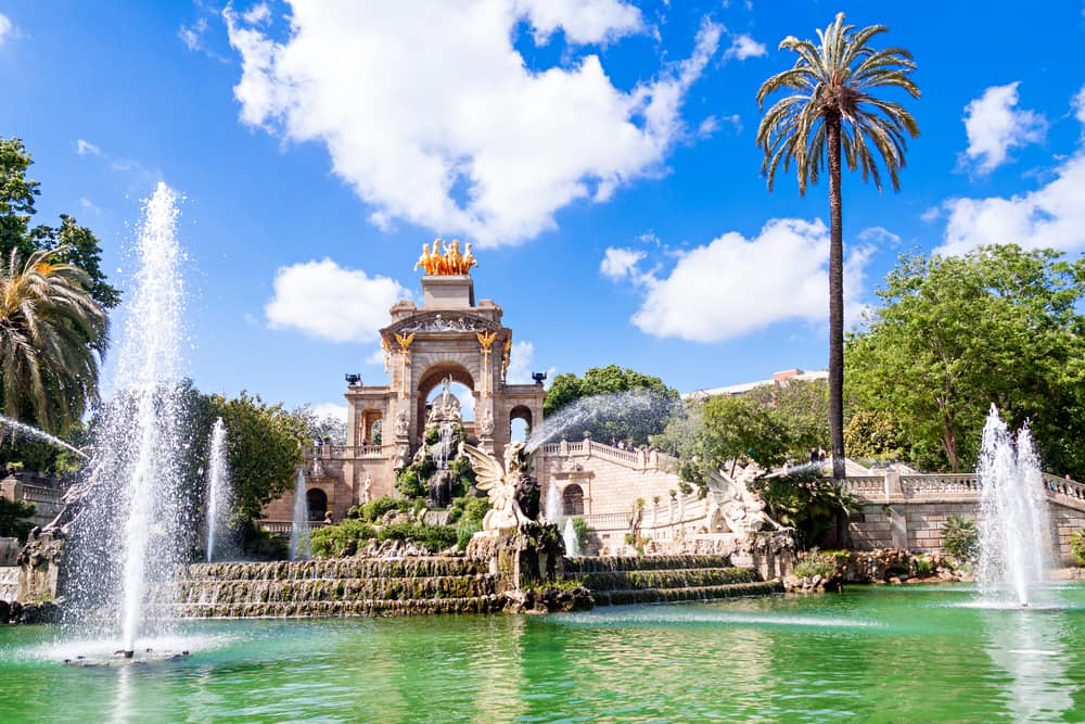 Parc de la Ciutadella - Barcelona i Spanien