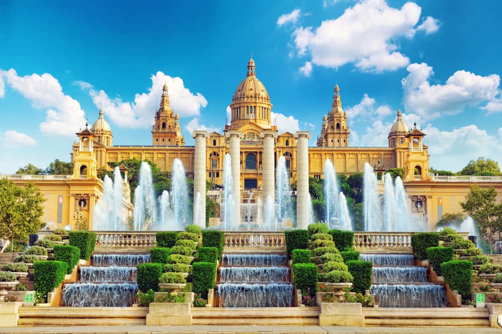 Placa de Espanya - Barcelona i Spanien