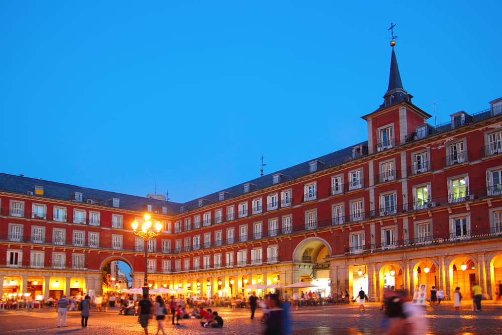 Plaza Mayor - Madrid i Spanien