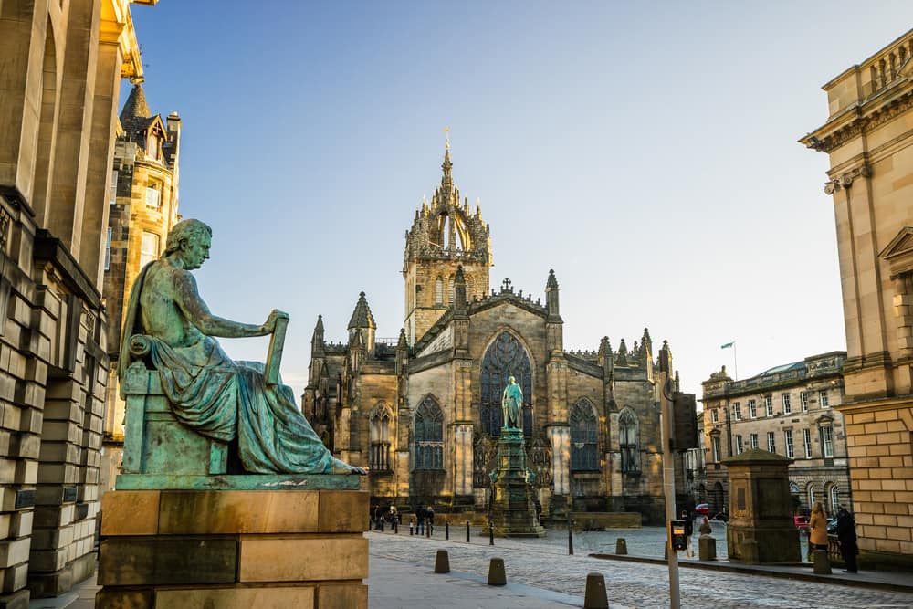 Royal Mile - Edinburgh i Skotland