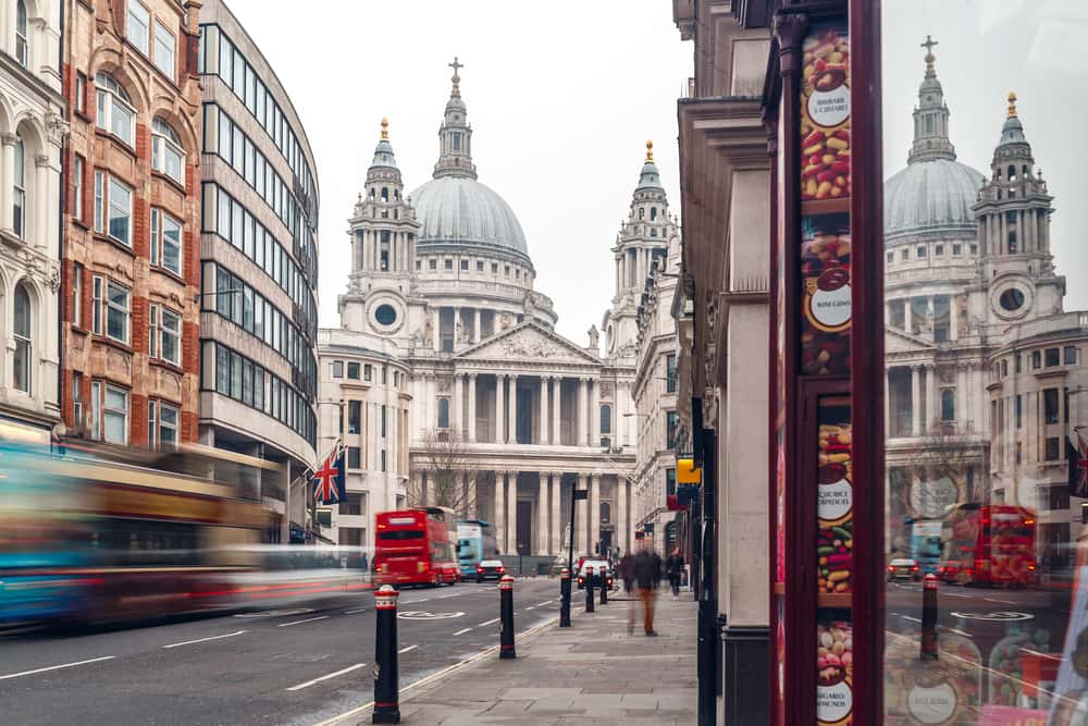 Sain Pauls Cathedral - London i England