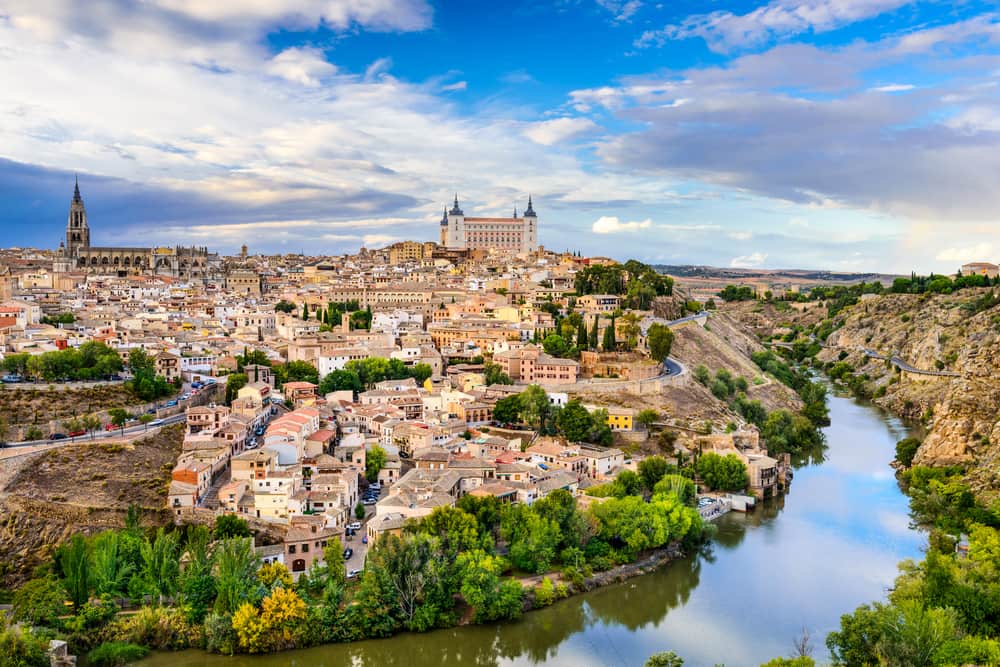 Toledo i Spanien