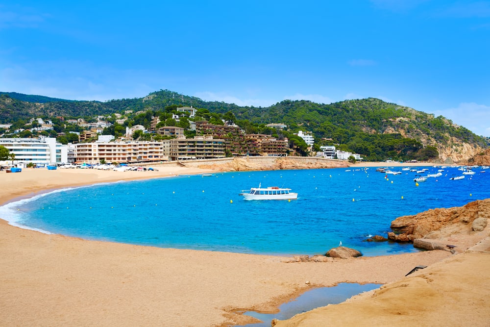 Tossa de Mar - Costa Brava i Spanien