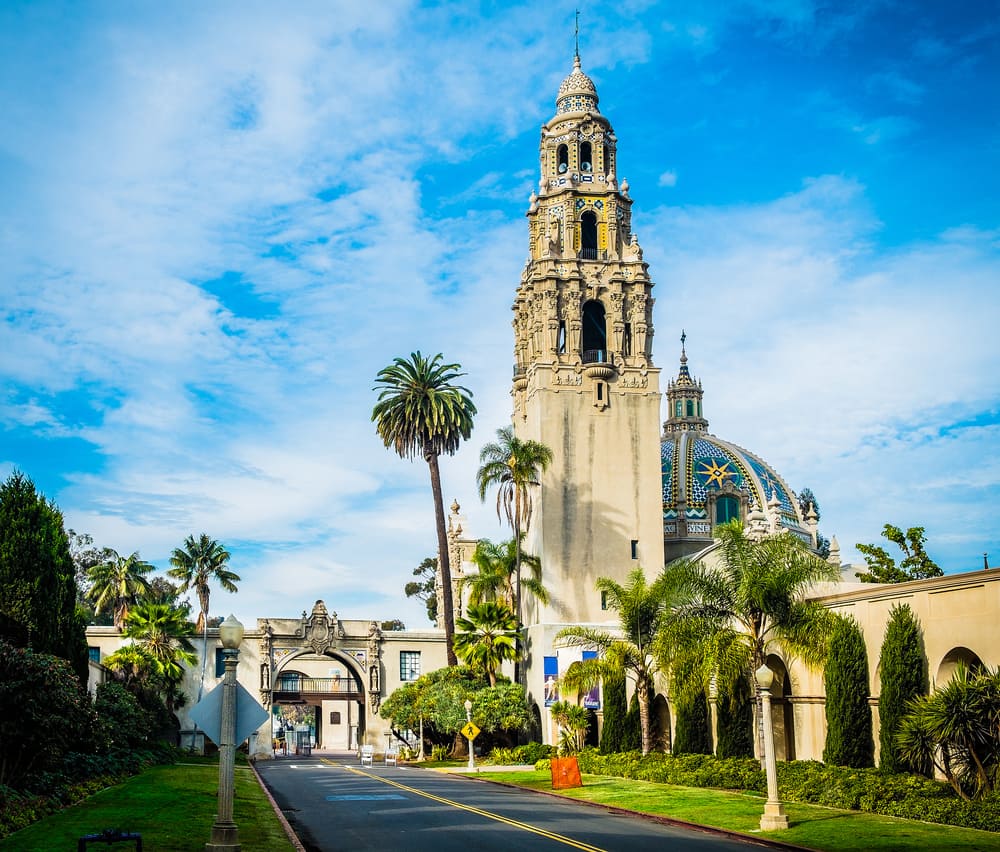 Balboa Park - San Diego i Californien