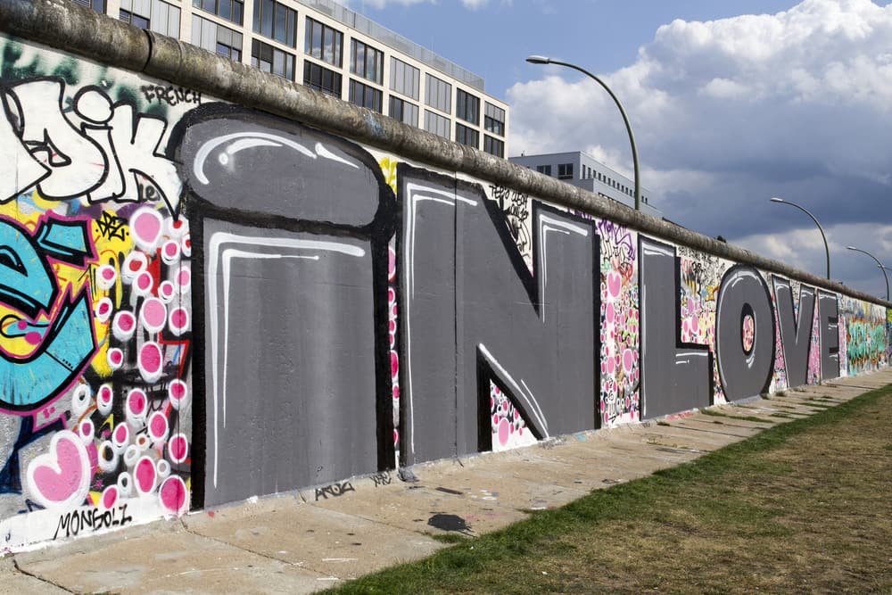 Berlinmuren - Berlin i Tyskland