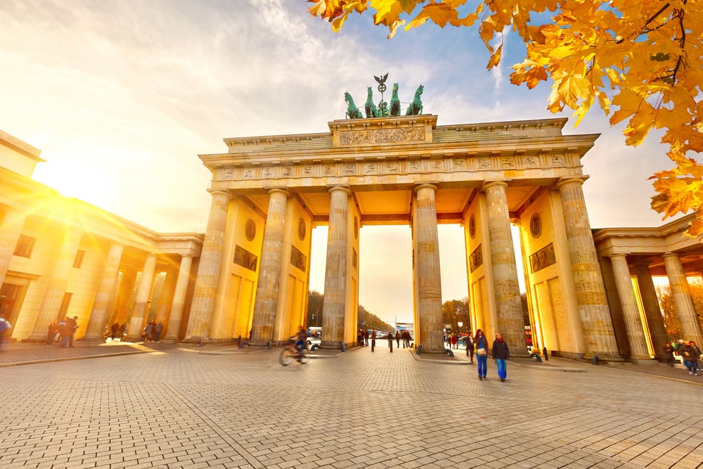 Brandenburger Tor - Berlin i Tyskland