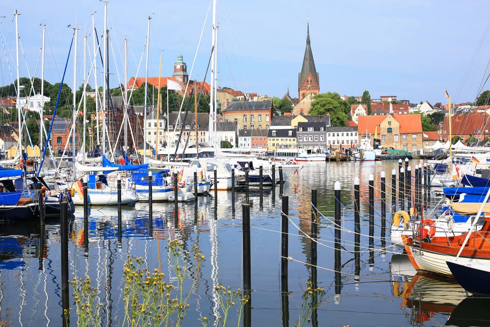 Flensborg i Tyskland