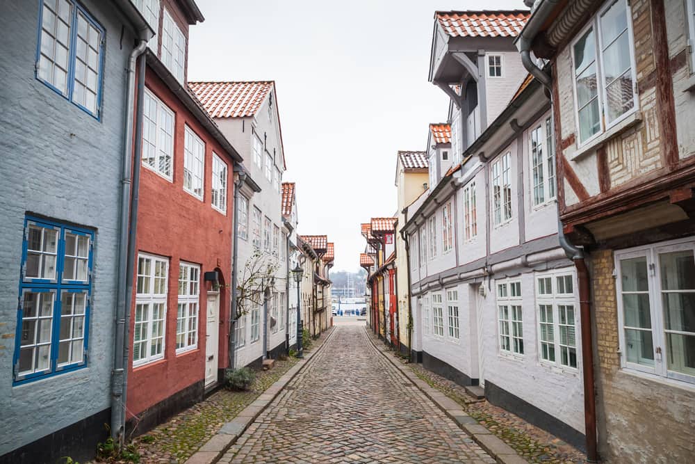 Flensborg i Tyskland