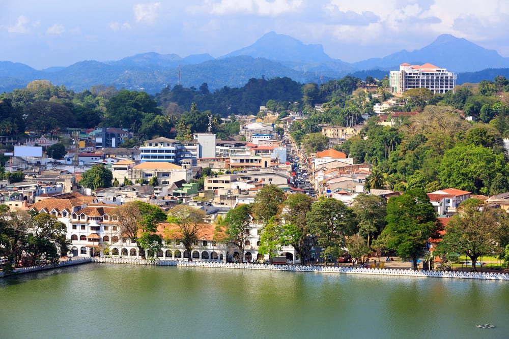 Kandy på Sri Lanka