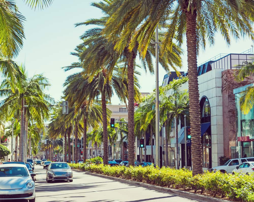 Rodeo Drive - Los Angeles i Californien