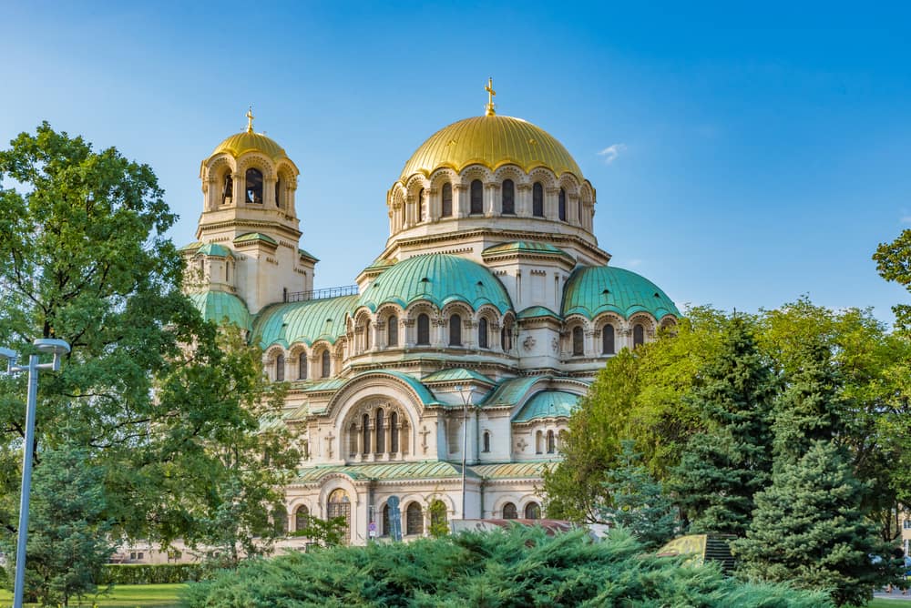 St. Alexander Nevsky katedralen - Sofia i Bulgarien