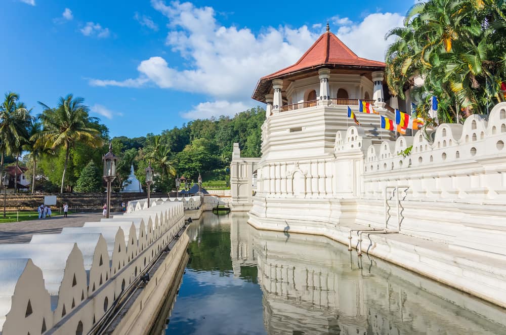 Tempel i Kandy - Sri Lanka