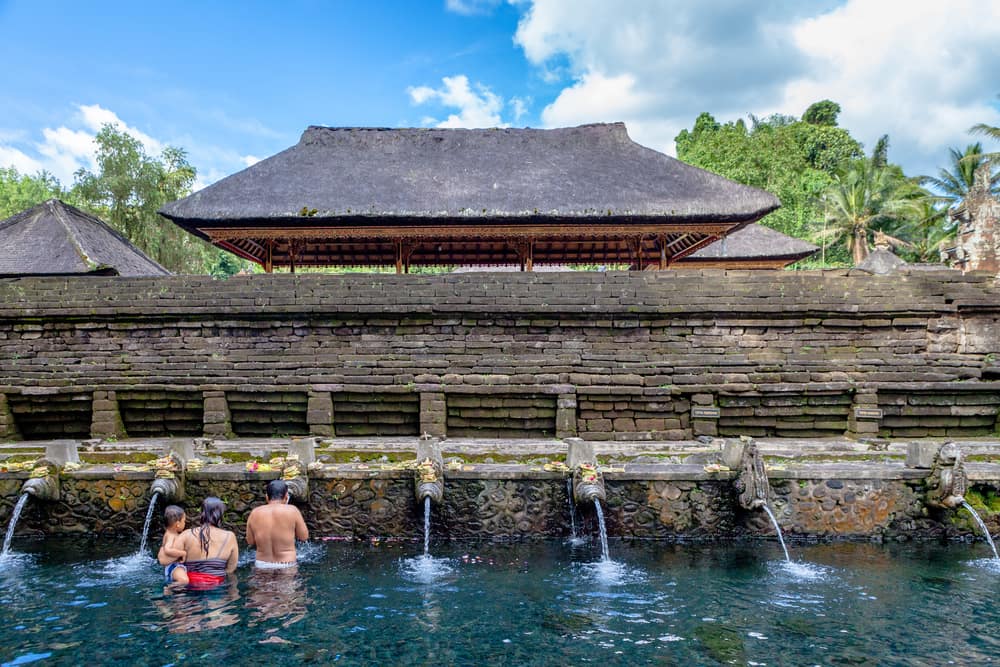 Tirta Empul - Bali i Indonesien