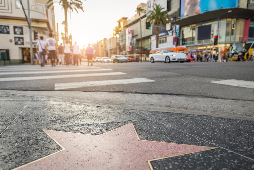 Hollywood Boulevard - Los Angeles i Californien