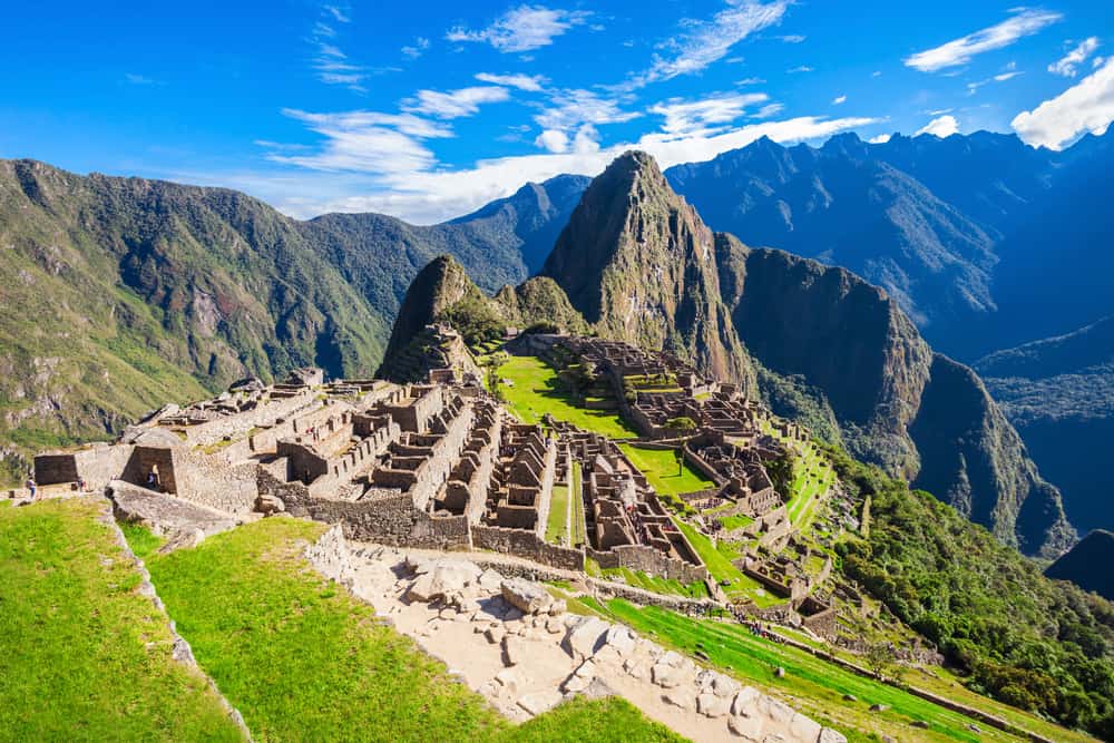 Machu Picchu i Peru