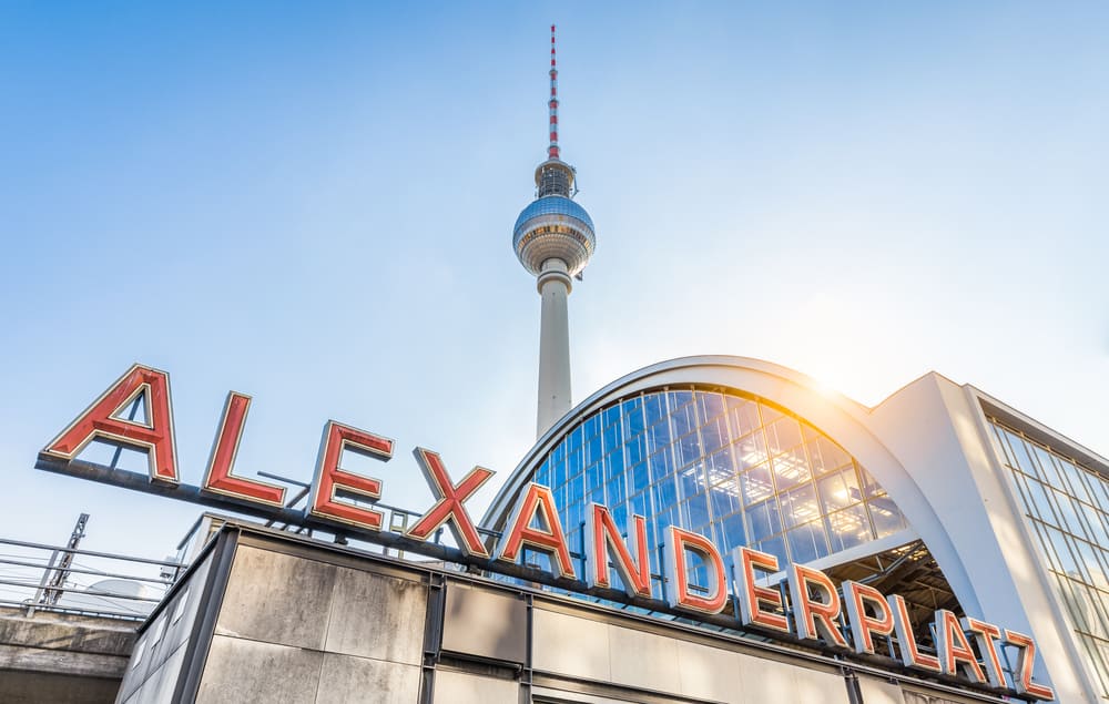 Alexanderplatz i Berlin
