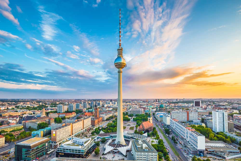 Fjernsynstårnet i Berlin - Tyskland