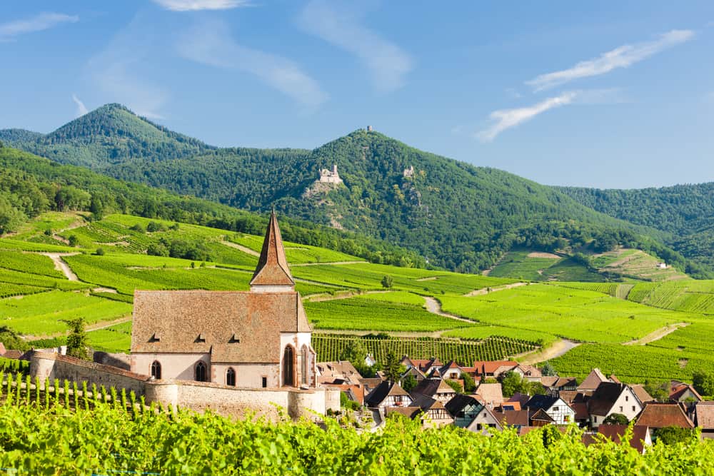 Hunawihr - Alsace i Frankrig