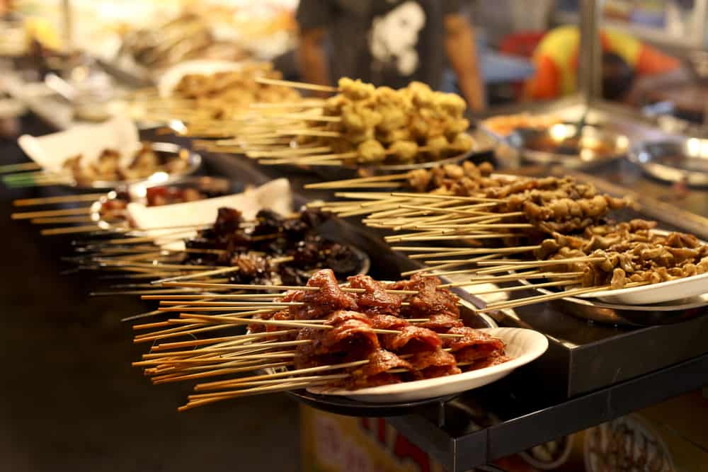 Street food i Kuala Lumpur