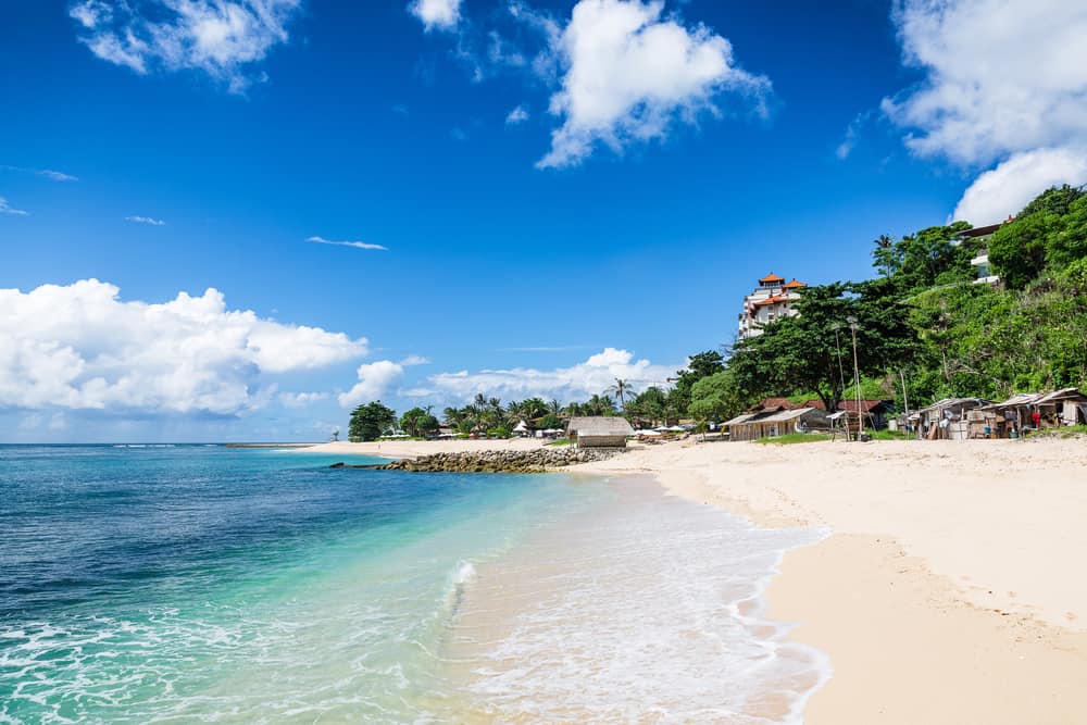 Strand på Bali