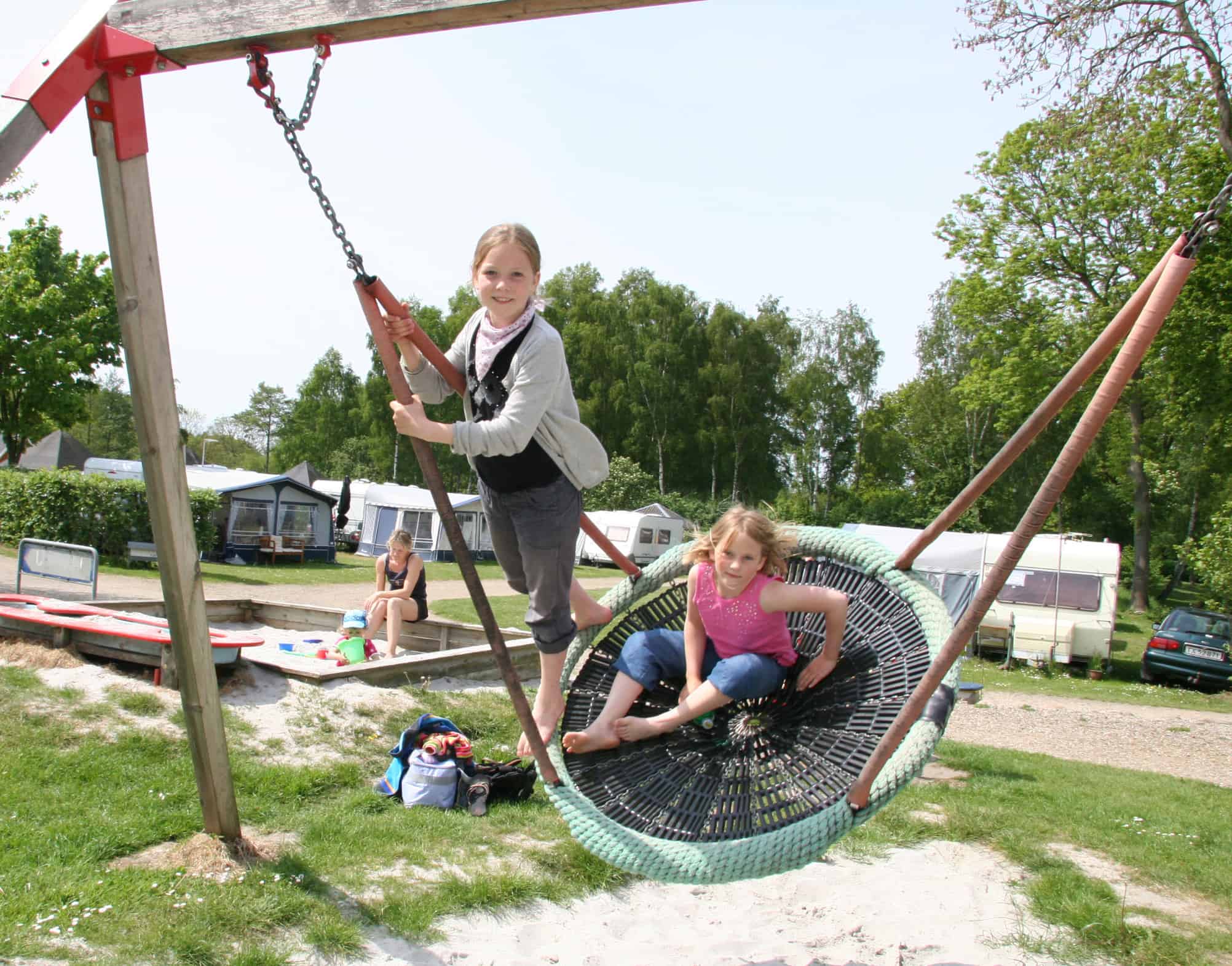 Sommer i camping Danmark