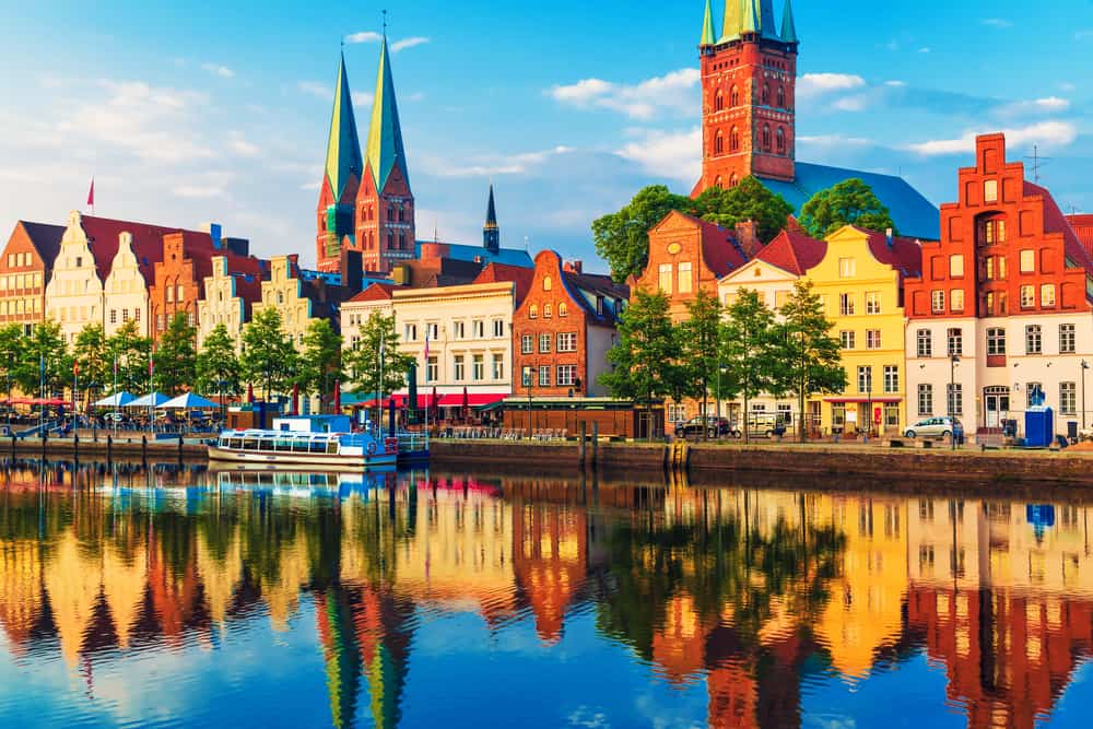 Lübeck i Tyskland