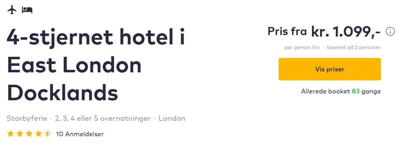 Miniferie i London med TravelBird