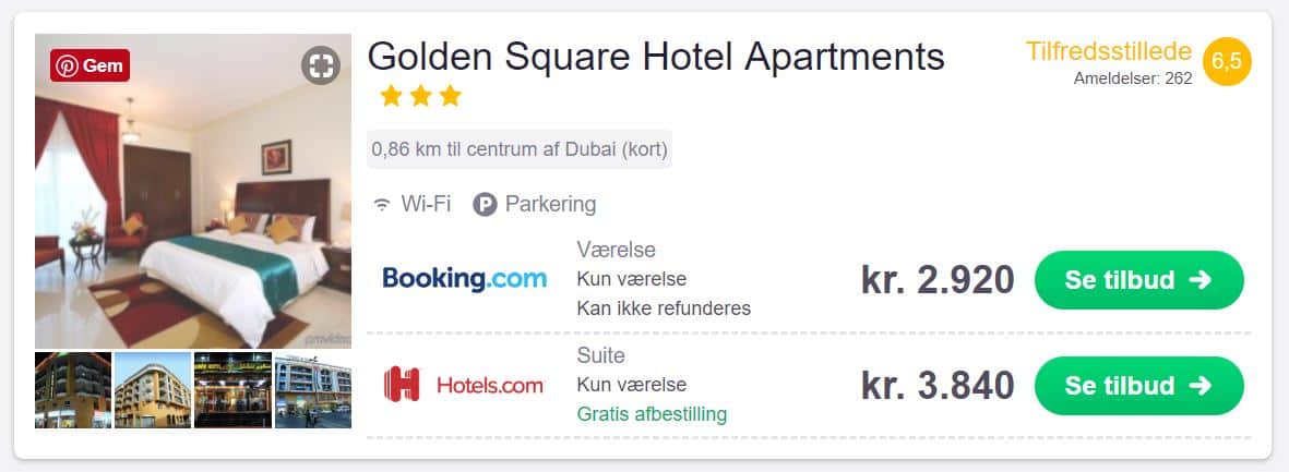Golden Square Hotel Apartments - Dubai