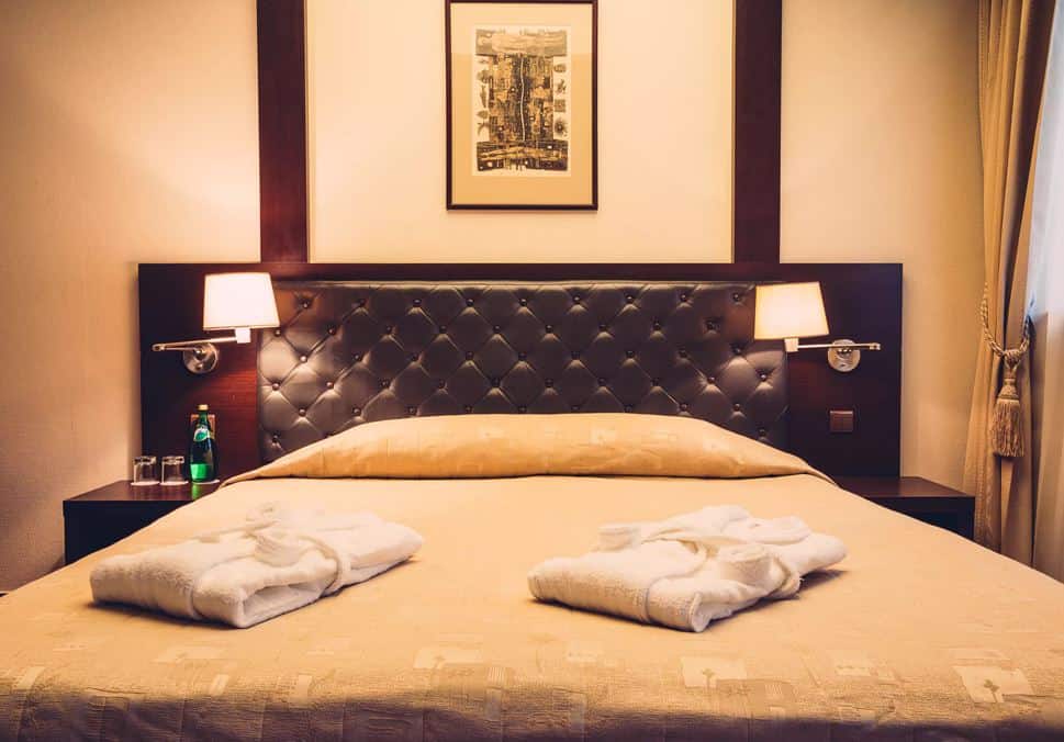 Bo på 4-stjernet hotel i Kaunas