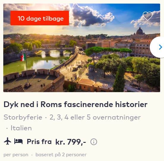 Miniferie i Rom